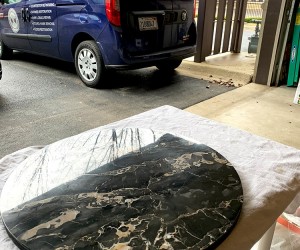 Marble table restoration