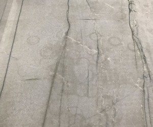 Remove etch  marks and stain from marble