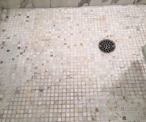 Shower cleaning and sealing