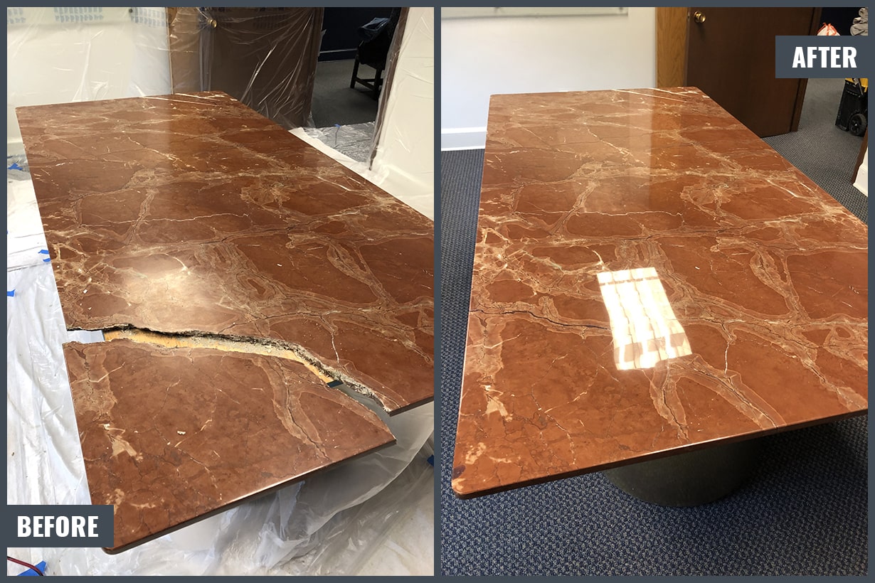 Marble Countertop Restoration