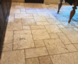 Rough Finish Travertine Floor Restoration
