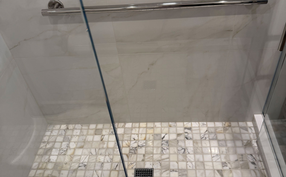 Shower caulking