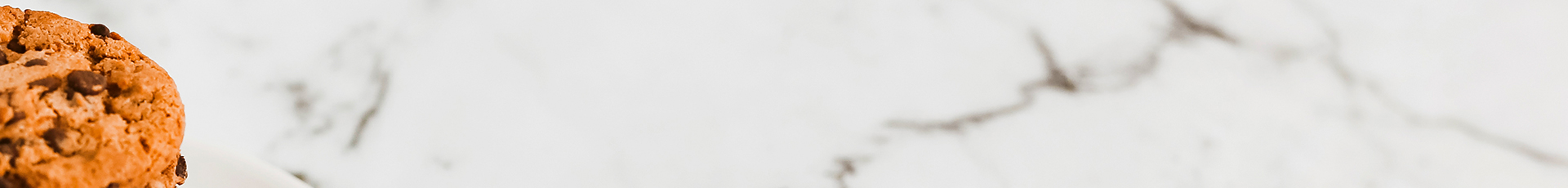 White marble with cookies